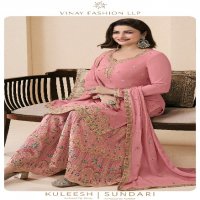 Vinay Kuleesh Sundari Wholesale Multy Thread Embroidered Festive Suits