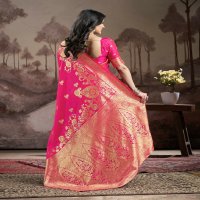 Fashion Berry Aachal Wholesale Soft Lichi Silk Festive Sarees