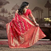 Fashion Berry Aachal Wholesale Soft Lichi Silk Festive Sarees