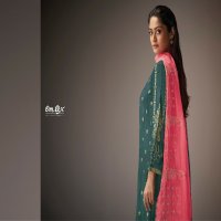 Omtex Shazia Wholesale Muslin Jacquard With Handwork Salwar Suits