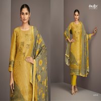 Omtex Zareen Wholesale Muslin Jacquard With Handwork Salwar Suits