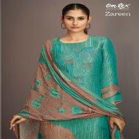 Omtex Zareen Wholesale Muslin Jacquard With Handwork Salwar Suits