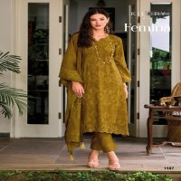 Kilory Femina Wholesale Pure Viscose Modal Silk With Embroidery Work Salwar Suits