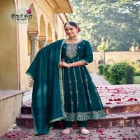 Radhika Chahat Vol-1 Wholesale Vichitra Silk Top With Pant And Dupatta