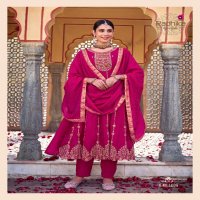 Radhika Chahat Vol-1 Wholesale Vichitra Silk Top With Pant And Dupatta
