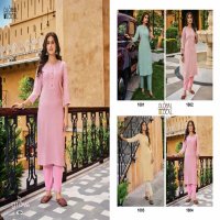 Global Local Grow Wholesale Rayon Chikan Kari Long Kurtis