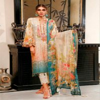 Jade Crimson Exclusive Heavy Lawn Vol-13 Wholesale Printed Dress Material
