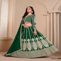 Mehvish Vol-8 Wholesale Designer Shimmer Art Silk Fabrics Lehenga Choli