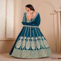 Mehvish Vol-8 Wholesale Designer Shimmer Art Silk Fabrics Lehenga Choli