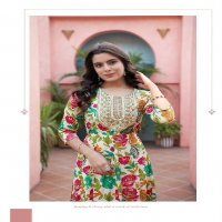 passion tree srivalli vol 1 rayon readymade daily wear plus size long kurti