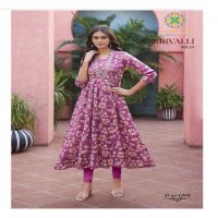 passion tree srivalli vol 1 rayon readymade daily wear plus size long kurti