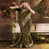 Vallabhi Jiya Vol-16 Wholesale Moss Georgette Ethnic Indian Sarees