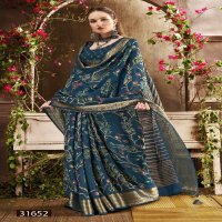 Vallabhi Jiya Vol-16 Wholesale Moss Georgette Ethnic Indian Sarees