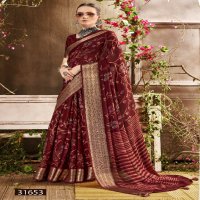 Vallabhi Jiya Vol-16 Wholesale Moss Georgette Ethnic Indian Sarees