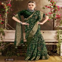 Vallabhi Jiya Vol-16 Wholesale Moss Georgette Ethnic Indian Sarees