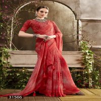 VALLABHI PRINTS VYANJANA VOL 10 STYLISH WEAR GEORGETTE SAREE COLLECTION