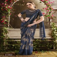 VALLABHI PRINTS VYANJANA VOL 10 STYLISH WEAR GEORGETTE SAREE COLLECTION