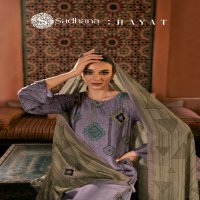 Sadhana Hayat Wholesale Pure Musline Silk With Embroidered Salwar Suits