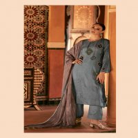 Sadhana Hayat Wholesale Pure Musline Silk With Embroidered Salwar Suits