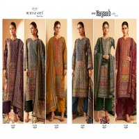Mumtaz Arts Nayaab Vol-3 Wholesale Pure Viscose Muslin Fabrics Dress Material