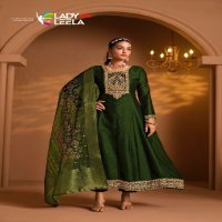 Lady Leela Shayari Wholesale Anarkali Style Dress 3 Piece Suits