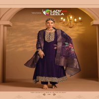 Lady Leela Shayari Wholesale Anarkali Style Dress 3 Piece Suits