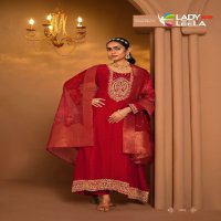 Lady Leela Shayari Wholesale Anarkali Style Dress 3 Piece Suits