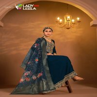 Lady Leela Shayari Wholesale Anarkali Style Dress 3 Piece Suits