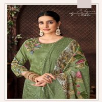 Harshit Sanovar Wholesale Pure Zam Cotton With Hand Work Dress Material