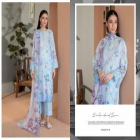 Rang Pasand Premium Unstitched 3 Piece Embroidered Exclusive Lawn Collection 2024