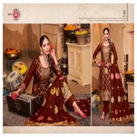 Triple AAA Forum Wholesale Viscose Russian Jacquard With Jarkan Work Dress Material