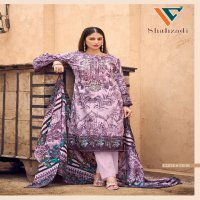 Vandana Shahzadi Vol-3 Wholesale Designer Neck Embroidery Dress Material