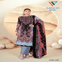 Vandana Karachi King Vol-10 Wholesale Cotton Printed Dress Material