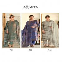 sarg presents asmita muslin silk popular design unstitch ladies suit