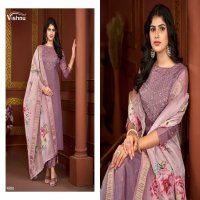 vishnu launch alfaaz vol 2 simmer silk attractive look dress material online