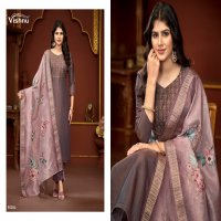 vishnu launch alfaaz vol 2 simmer silk attractive look dress material online