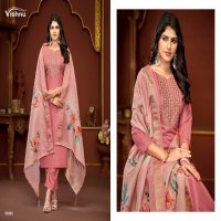 vishnu launch alfaaz vol 2 simmer silk attractive look dress material online