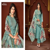 vishnu launch alfaaz vol 2 simmer silk attractive look dress material online