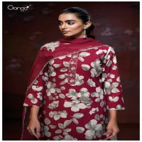 Ganga Aurelia S3139 Wholesale Premium Cotton With Work Suits