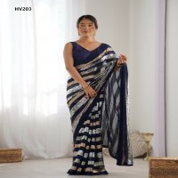 Fashion Berry Ravina Wholesale Georgette With Banglory Blouse Sarees