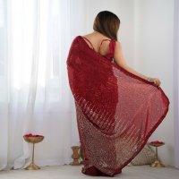 Fashion Berry Meena Wholesale Georgette With Banglori Blouse Sarees