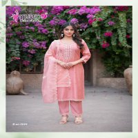 Mystic 9 Flora Vol-2 Wholesale Viscose Vertical Straight Cut Kurtis With Pant And Dupatta