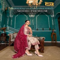 HRU India Siddhi Premium Vol-5 Wholesale Readymade 3 Piece Salwar Suits