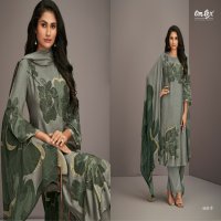Omtex Dania Wholesale Nida Silk With Embroidery Salwar Suits
