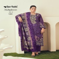 Shree Shalika Mahjabeen Vol-12 Wholesale Cotton Lawn With Embroidery Work Salwar Suits