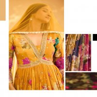 sayuri designer rani chinon silk full stitch party wear aliya cut stylish suits for women