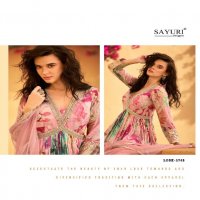 sayuri designer rani chinon silk full stitch party wear aliya cut stylish suits for women