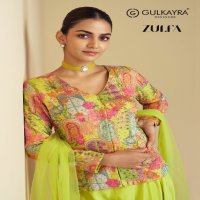 gulkayra designer zulfa readymade chinon traditional plazzo dress perfect for festivals