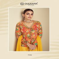 gulkayra designer zulfa readymade chinon traditional plazzo dress perfect for festivals