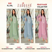 Zarqash Z-206 Wholesale Readymade Indian Pakistani Concept Suits